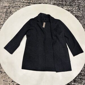 J. Crew Charcoal Gray Women's Sweater Blazer